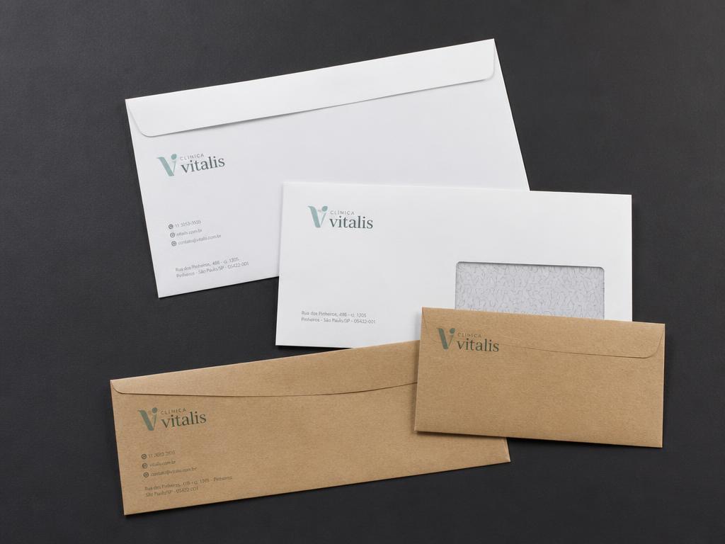 Envelopes impresso pela Gráfica Capivari