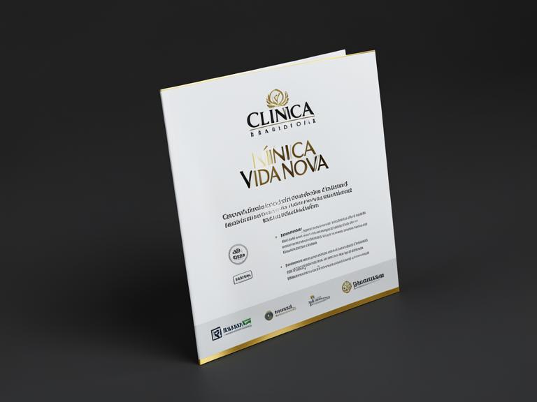 Folders impresso pela Gráfica Capivari